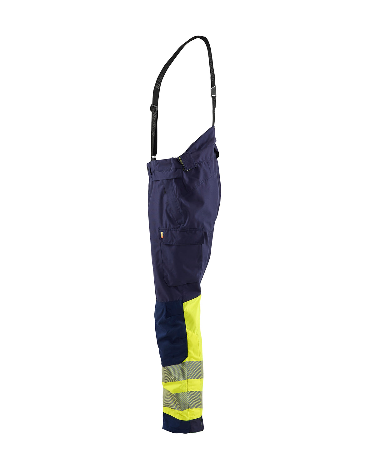 Blåkläder 1877 Warnschutz Regenhose – marine/gelb