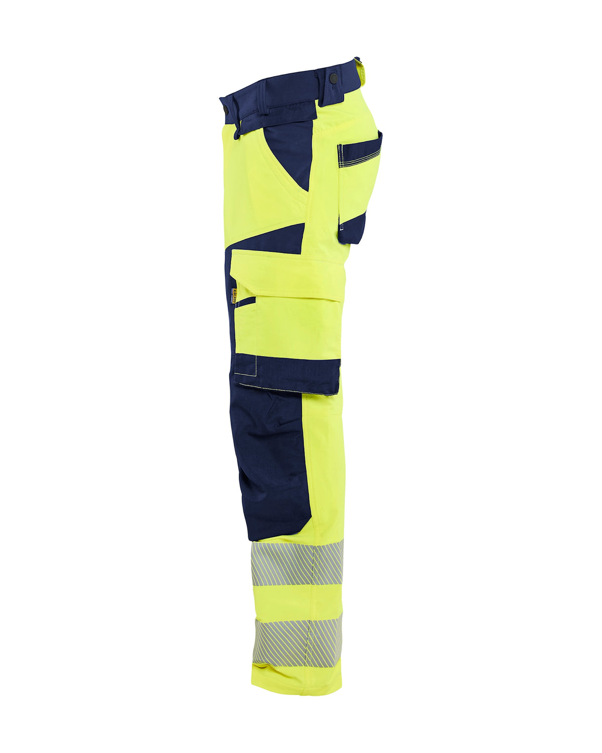 Blåkläder 1124 Warnschutz Arbeitshose – gelb/marine