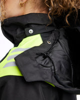 Blåkläder Damen 4470 Warnschutz Winterjacke Kl 1 – schwarz/gelb