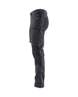 Blåkläder Damen 7159 166g/m² Stretch Servicehose – dunkelgrau/schwarz