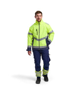 Blåkläder 4780 Warnschutz Winterjacke – gelb/marine
