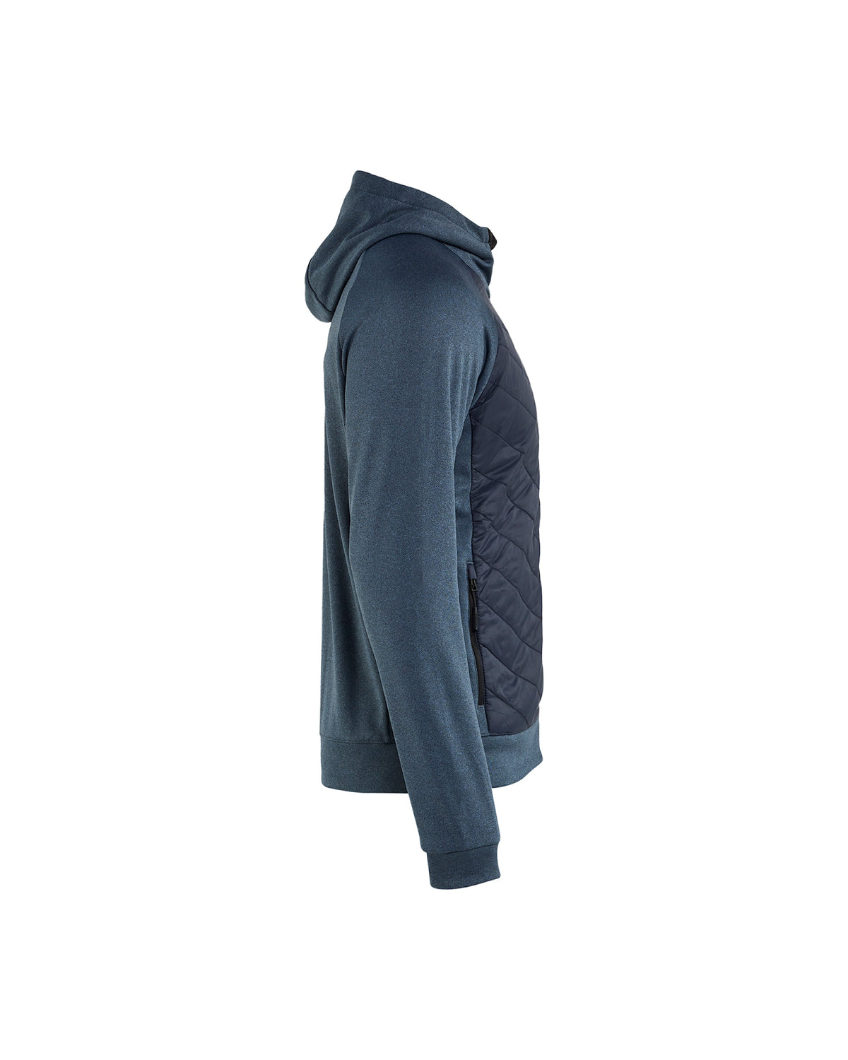 Blåkläder 3463 Hybrid Kapuzen-Sweatjacke – taubenblau/dunkelmarine