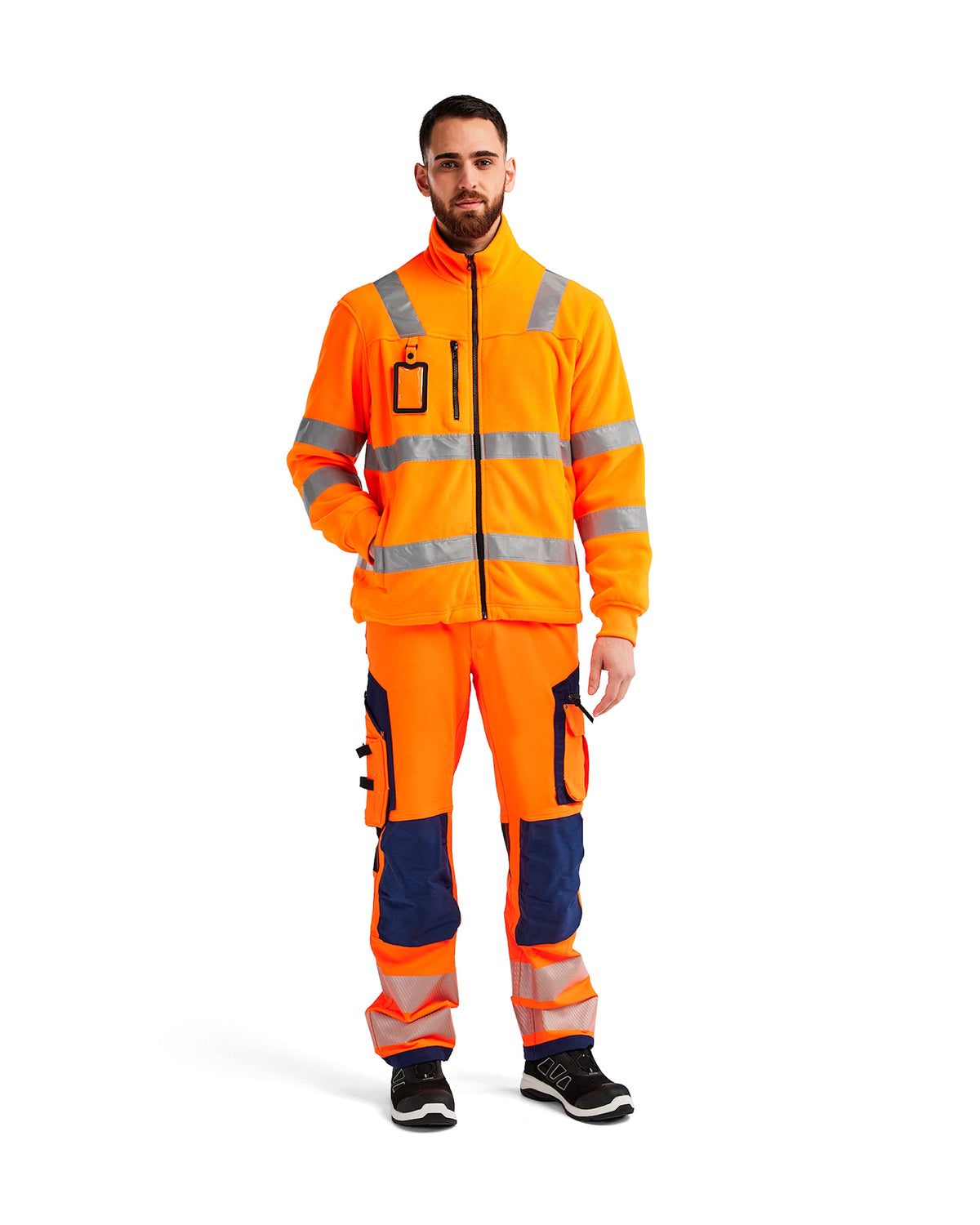 Blåkläder 4853 Warnschutz-Fleecejacke – orange